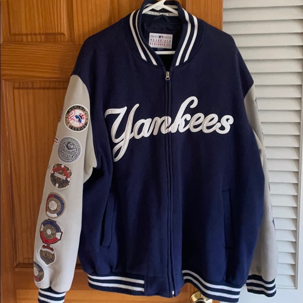 Vintage NY Yankees Varsity World Series Jacket